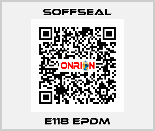E118 EPDM Soffseal