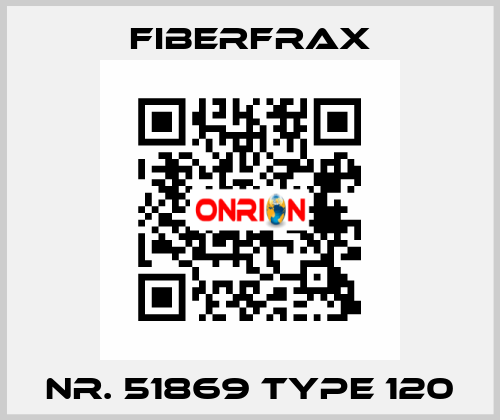 Nr. 51869 Type 120 Fiberfrax