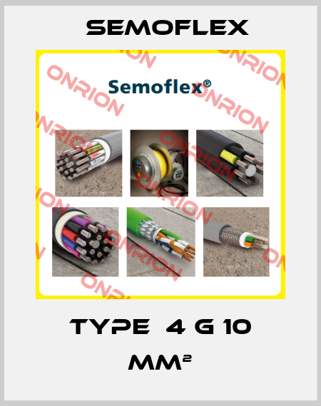 Type  4 G 10 mm² Semoflex
