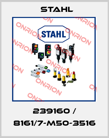 239160 / 8161/7-M50-3516 Stahl