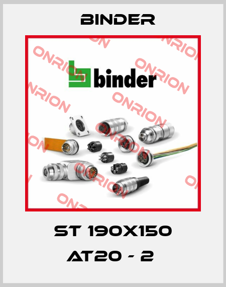 ST 190X150 AT20 - 2  Binder
