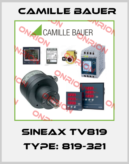 SINEAX TV819 Type: 819-321 Camille Bauer