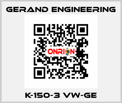 K-150-3 VW-GE Gerand Engineering