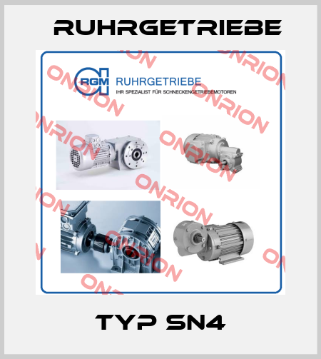 Typ SN4 Ruhrgetriebe
