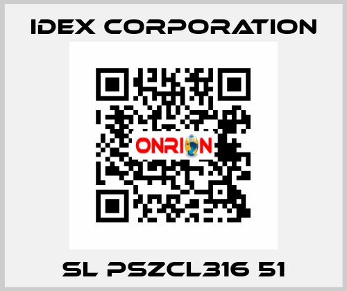 SL PSZCL316 51 IDEX Corporation