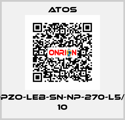 DPZO-LEB-SN-NP-270-L5/D 10 Atos
