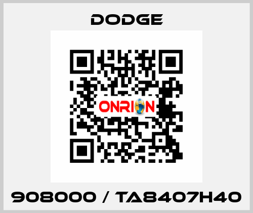 908000 / TA8407H40 Dodge