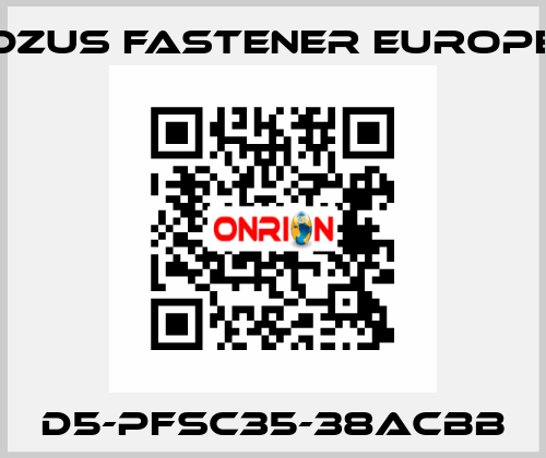 D5-PFSC35-38ACBB Dzus Fastener Europe