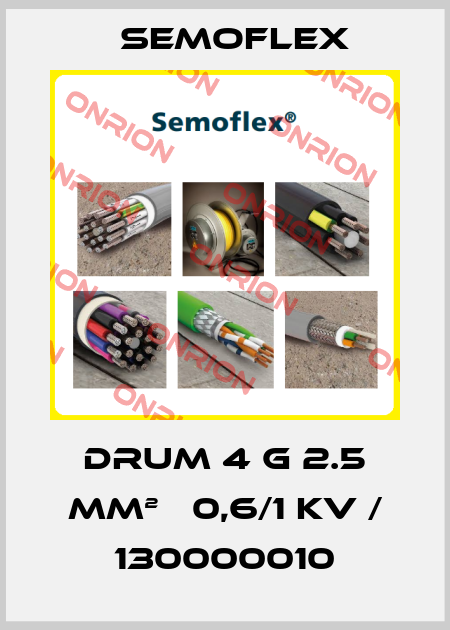 Drum 4 G 2.5 mm²   0,6/1 kV / 130000010 Semoflex