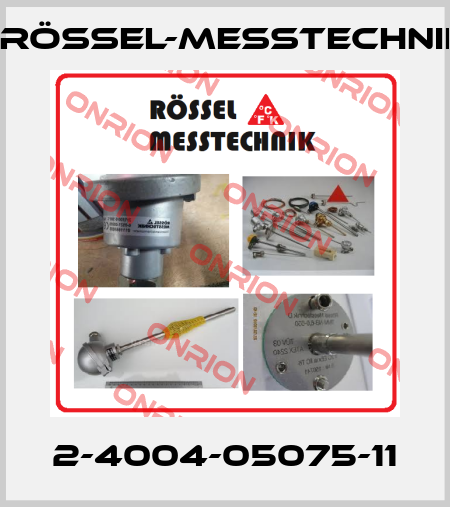 2-4004-05075-11 Rössel-Messtechnik