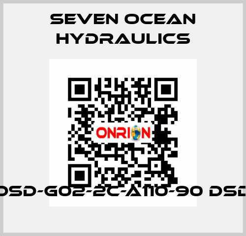 DSD-G02-2C-A110-90 DSD Seven Ocean Hydraulics