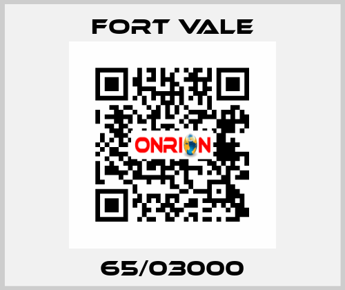 65/03000 Fort Vale