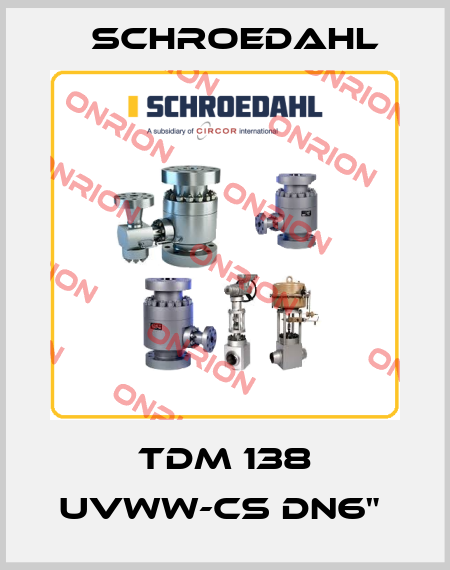 TDM 138 UVWW-CS DN6"  Schroedahl