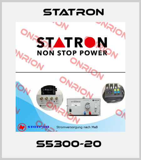 S5300-20  Statron
