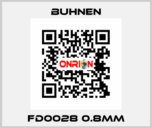 FD0028 0.8mm Buhnen