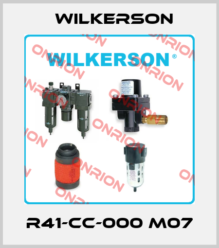 R41-CC-000 M07 Wilkerson