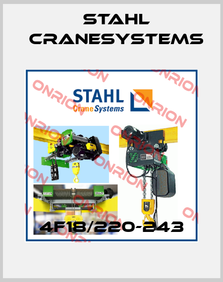 4F18/220-243 Stahl CraneSystems
