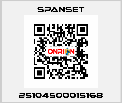 25104500015168 SpanSet