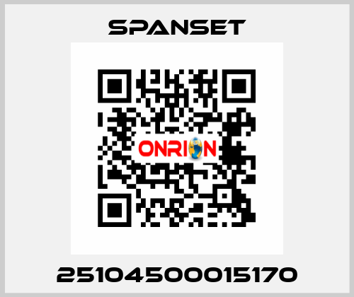 25104500015170 SpanSet