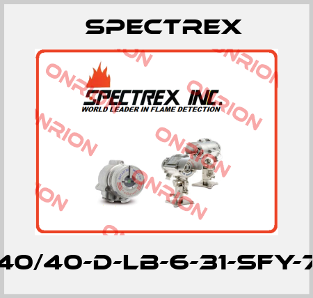 40/40-D-LB-6-31-SFY-7 Spectrex