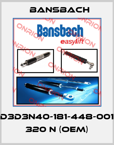 D3D3N40-181-448-001 320 N (OEM) Bansbach