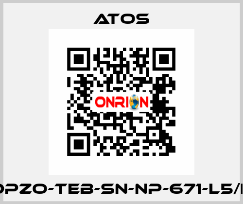 DPZO-TEB-SN-NP-671-L5/E Atos