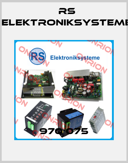 970 075 RS Elektroniksysteme