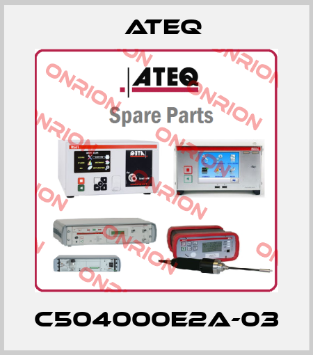 C504000E2A-03 Ateq