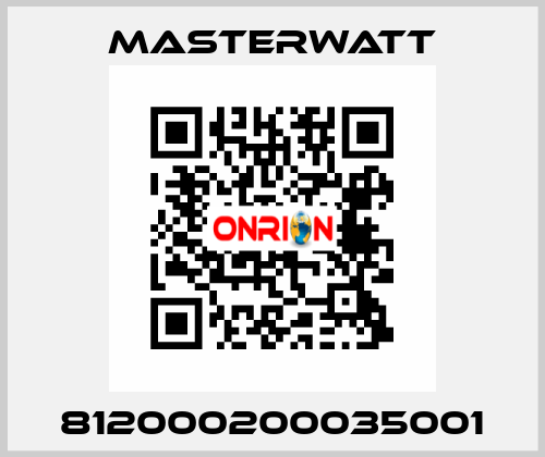 812000200035001 Masterwatt
