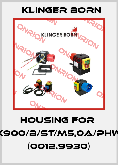 Housing for  K900/B/ST/M5,0A/PhW (0012.9930) Klinger Born