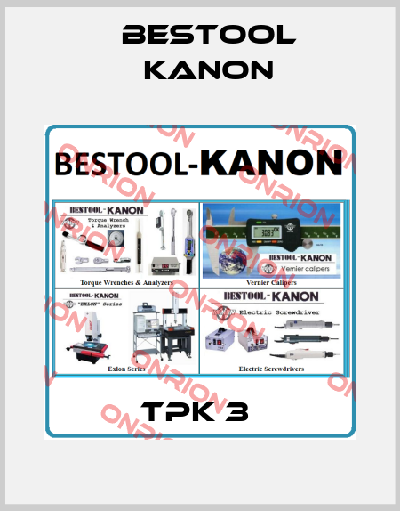 TPK 3  Bestool Kanon