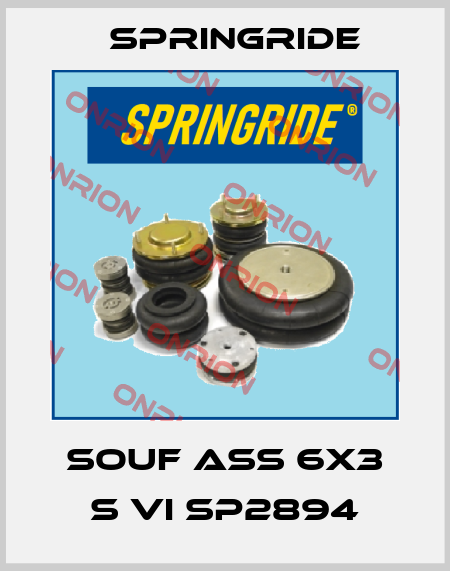 SOUF ASS 6x3 S VI SP2894 Springride