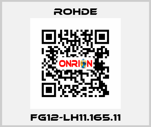 FG12-LH11.165.11 Rohde