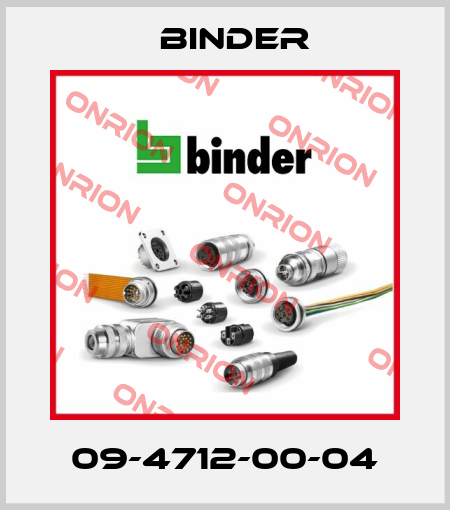 09-4712-00-04 Binder