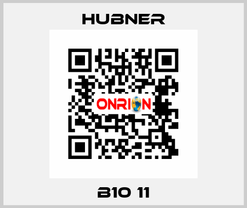  B10 11 HUBNER