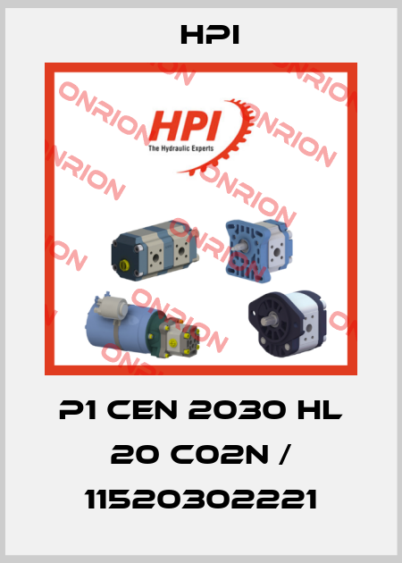 P1 CEN 2030 HL 20 C02N / 11520302221 HPI