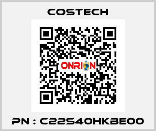 PN : C22S40HKBE00 Costech