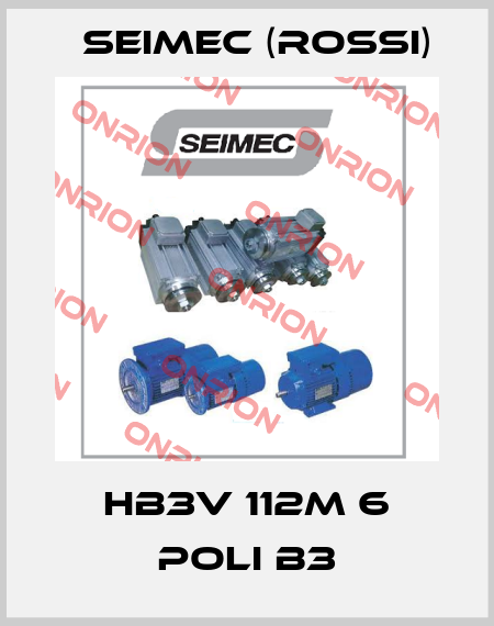 HB3V 112M 6 POLI B3 Seimec (Rossi)