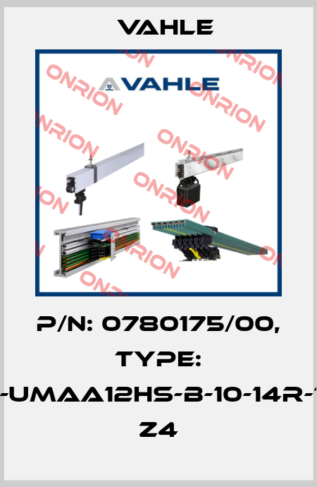 P/n: 0780175/00, Type: MN-UMAA12HS-B-10-14R-164 Z4 Vahle