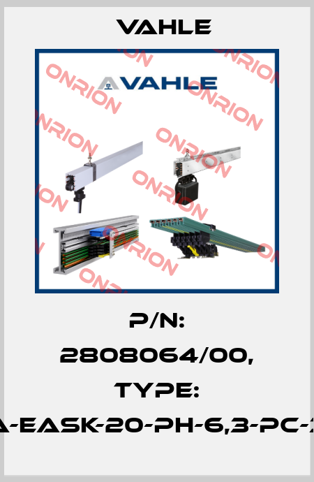 P/n: 2808064/00, Type: SA-EASK-20-PH-6,3-PC-36 Vahle