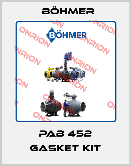 PAB 452 gasket kit Böhmer