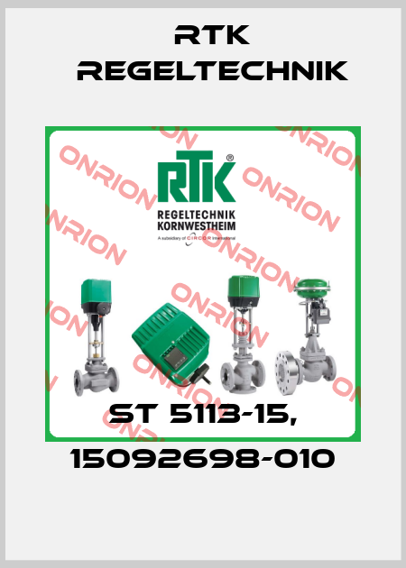 ST 5113-15, 15092698-010 RTK Regeltechnik