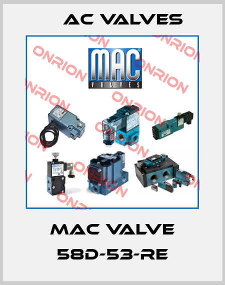 MAC VALVE 58D-53-RE МAC Valves