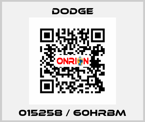 015258 / 60HRBM Dodge