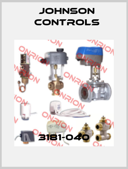 3181-040 Johnson Controls