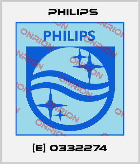 [E] 0332274 Philips