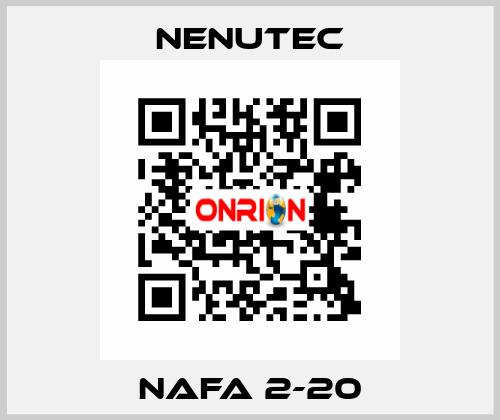 NAFA 2-20 NENUTEC