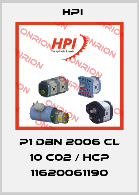 P1 DBN 2006 CL 10 C02 / HCP 11620061190 HPI