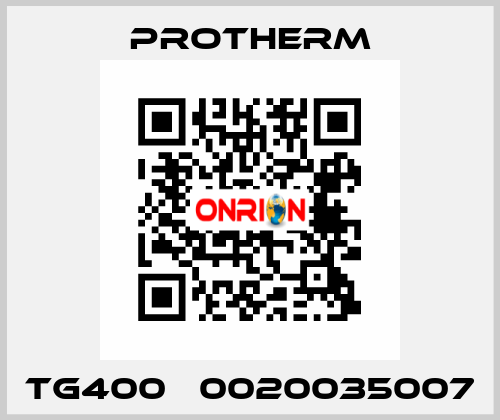 TG400   0020035007 PROTHERM