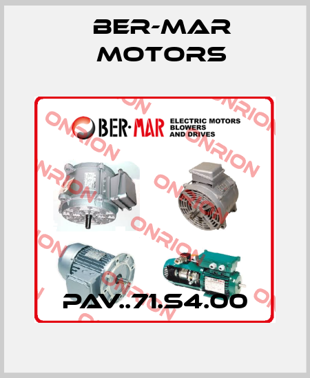 PAV..71.S4.00 Ber-Mar Motors
